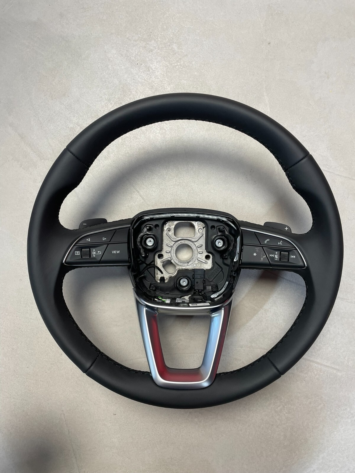 AUDI SPORT LENKRAD AUDI A4 A5 Q5 Q7 Q8 SPORT LENKRAD LEDER 4M8419091AJ Fast Neu - Obrázek 6