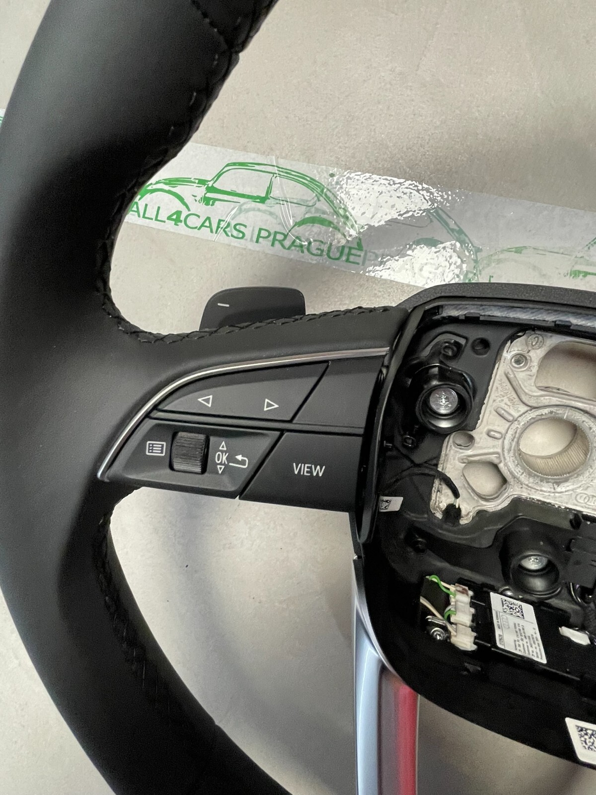 AUDI SPORT LENKRAD AUDI A4 A5 Q5 Q7 Q8 SPORT LENKRAD LEDER 4M8419091AJ Fast Neu - Obrázek 8