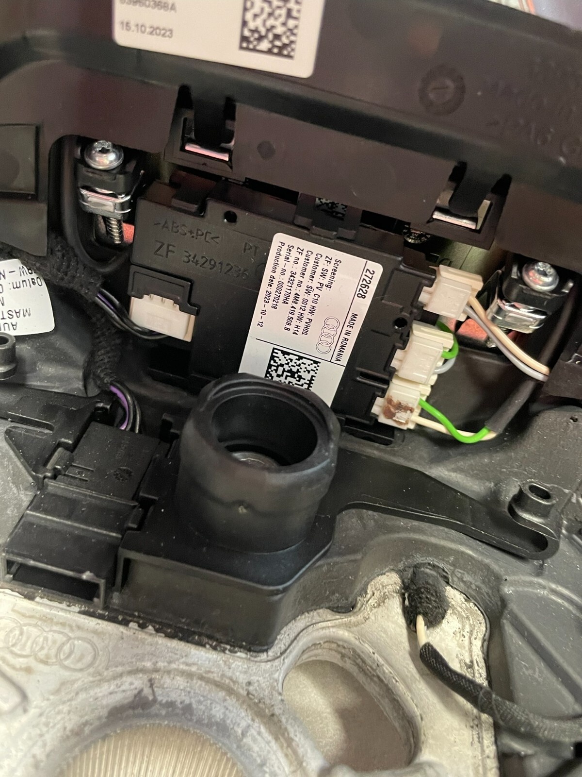 AUDI SPORT LENKRAD AUDI A4 A5 Q5 Q7 Q8 SPORT LENKRAD LEDER 4M8419091AJ Fast Neu - Obrázek 10