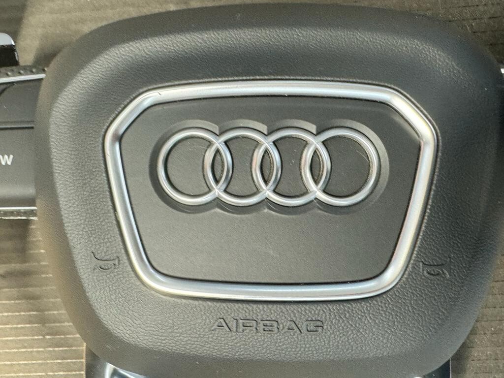 AUDI SQ7 SQ8 SPORT LENKRAD LEDER ABGEFLACHT MIT GROSSEN S SCHALTWIPPEN ORIG.NEU! - Obrázek 14