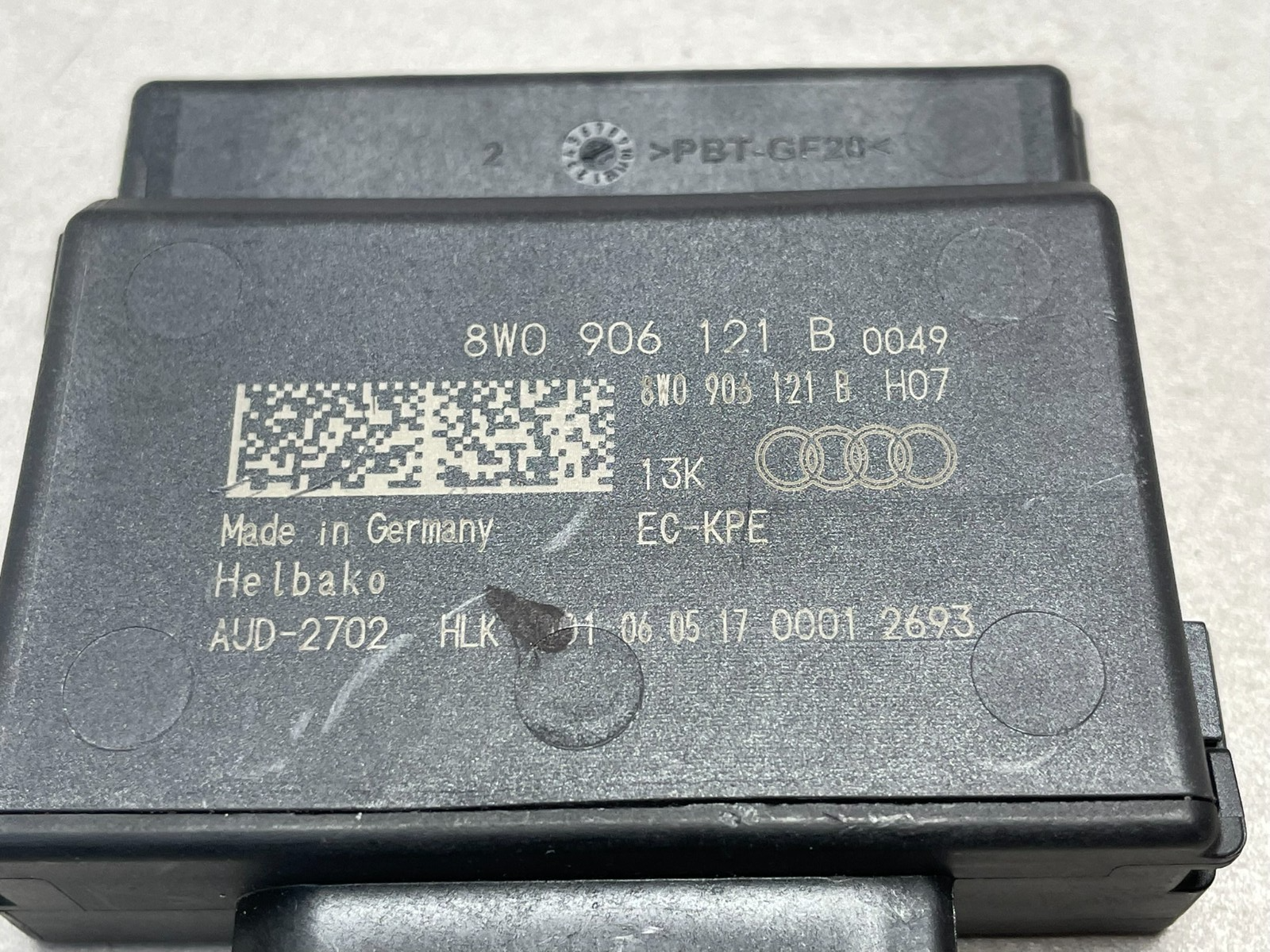 AUDI STEUERGERÄT FÜR KRAFTSTOFFPUMPE 8W0906121B ORIG. AUDI TEIL 8W0906121B - Obrázek 3