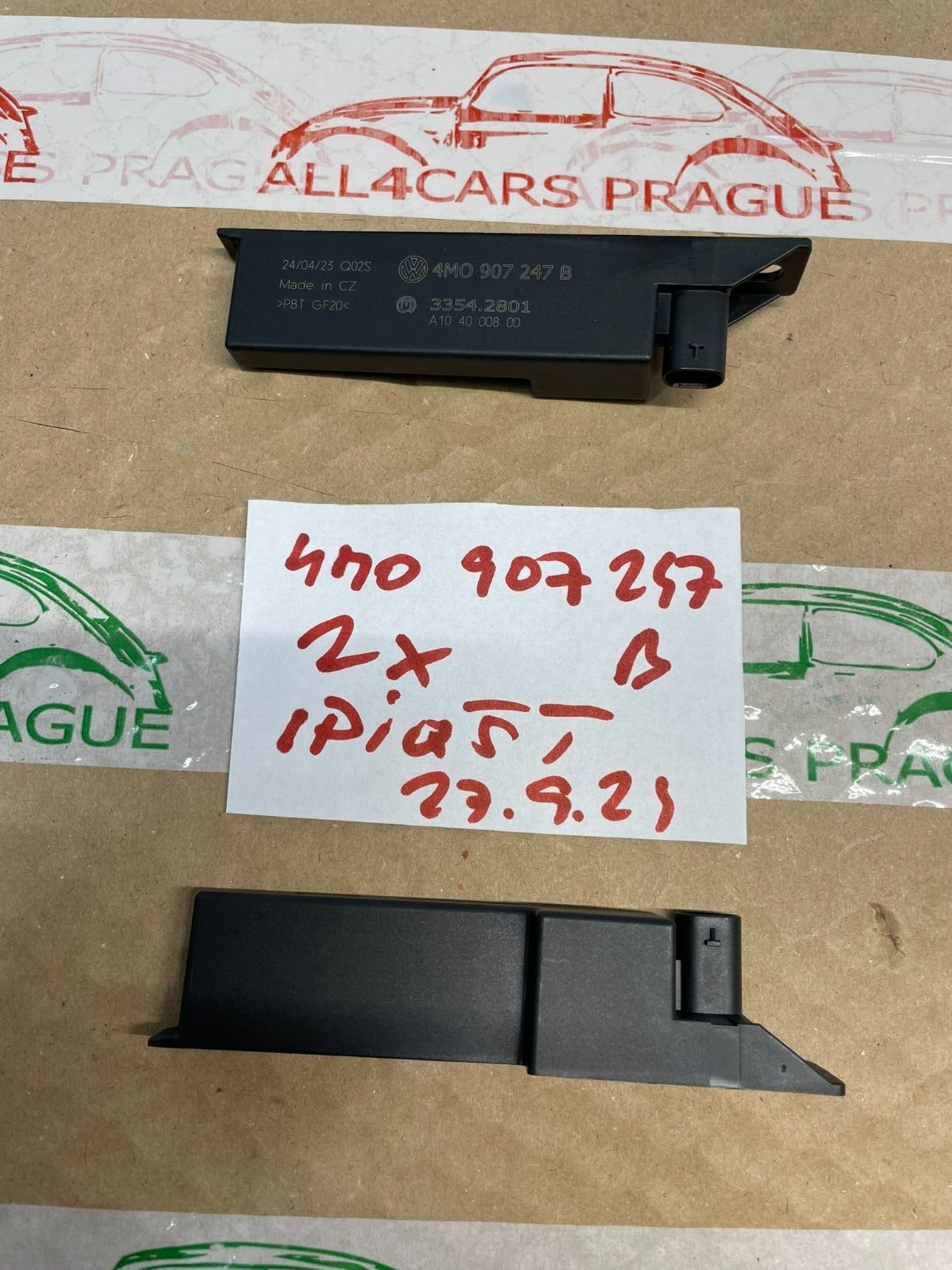 AUDI VW ANTENNE FÜR ZUGANG STARTBERECHTIGUNG (KESSY) 4M0907247B Fast Neu d Test - Obrázek 14