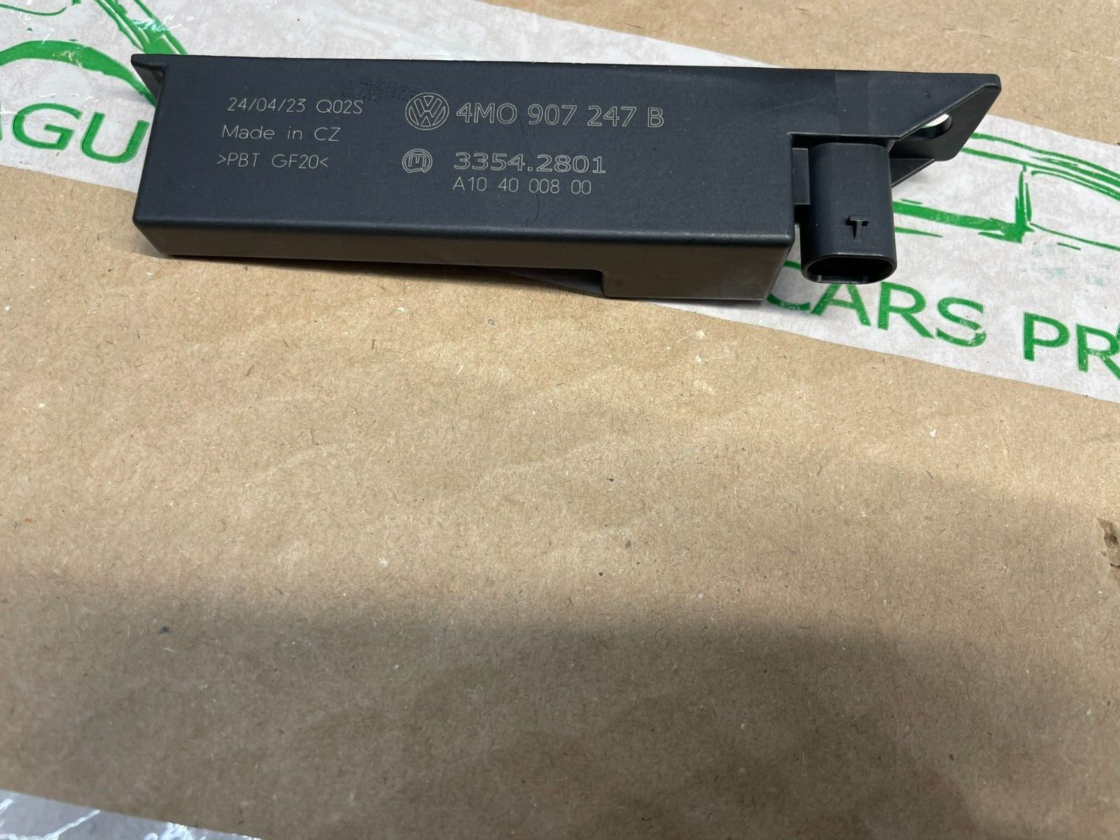 AUDI VW ANTENNE FÜR ZUGANG STARTBERECHTIGUNG (KESSY) 4M0907247B Fast Neu d Test - Obrázek 8