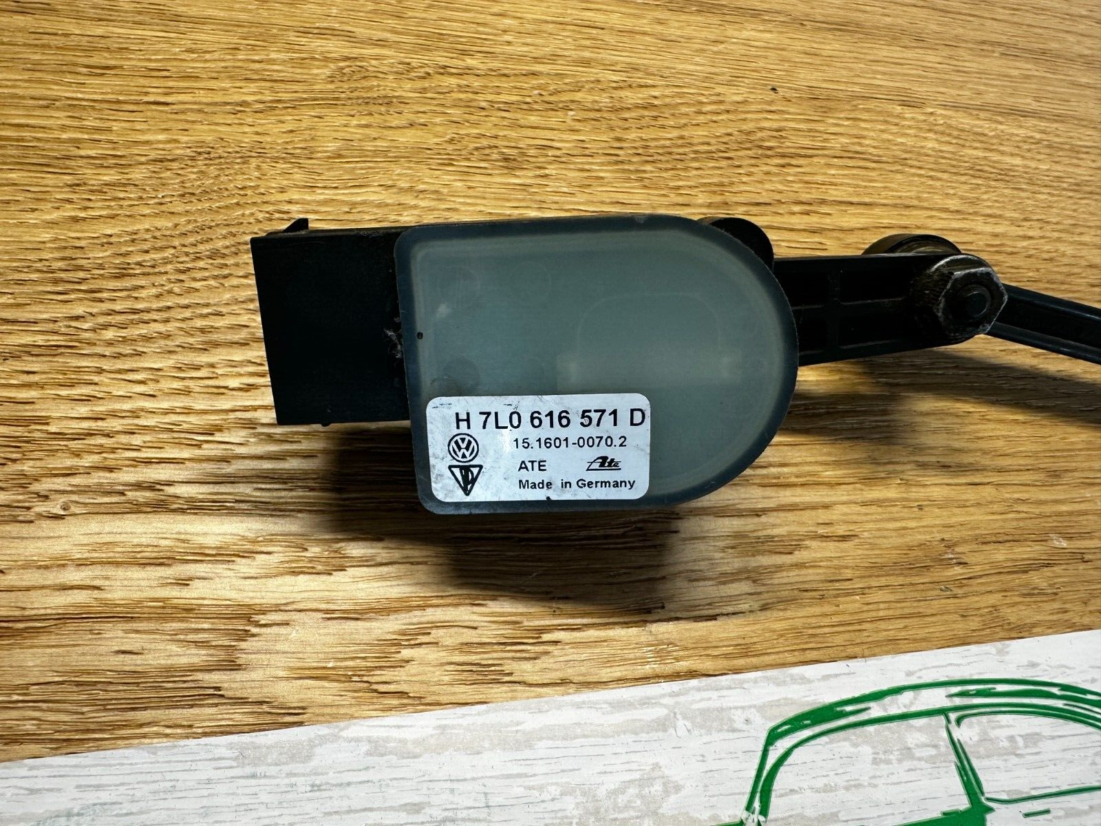 AUDI VW PORSCHE NIVEAUSENSOR-GESTÄNGE FAHRZEUGE MIT LUFTFEDERUNG 7L0616571D ORIG - Obrázek 8