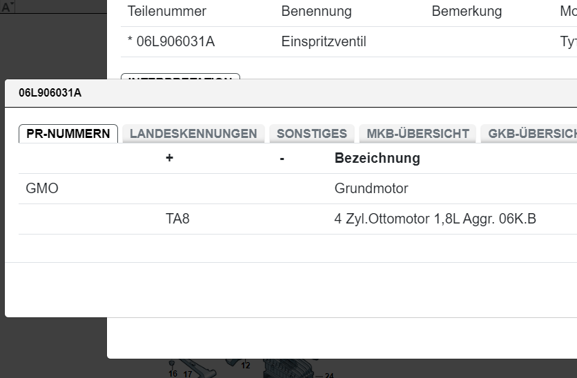 AUDI VW SKDOA EINSPRITZDÜSE EINSPRITZVENTIL 06L906031A = 06L906031D ORIG. NEU ! - Obrázek 4