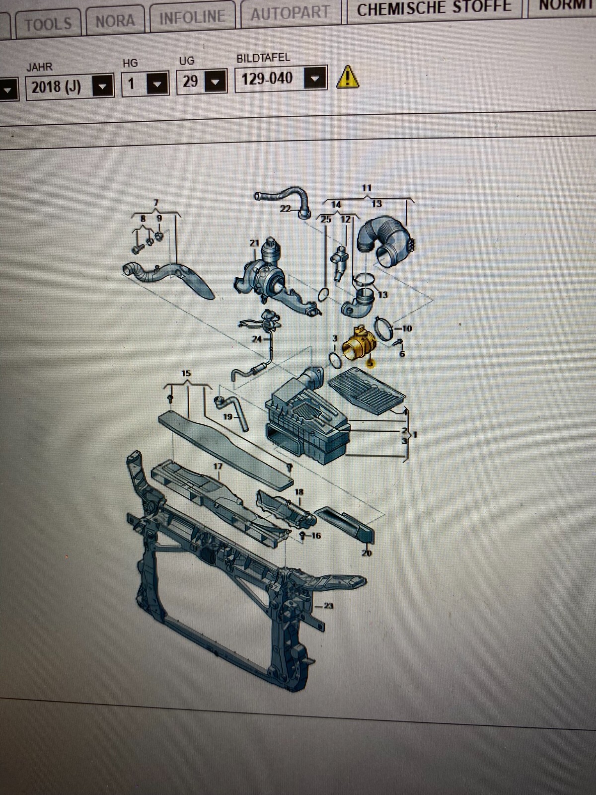 AUDI VW SKODA SEAT LUFTMASSENMESSER LUFTMENGENMESSER LMM TDI 03L906461A ORIG.NEU - Obrázek 9
