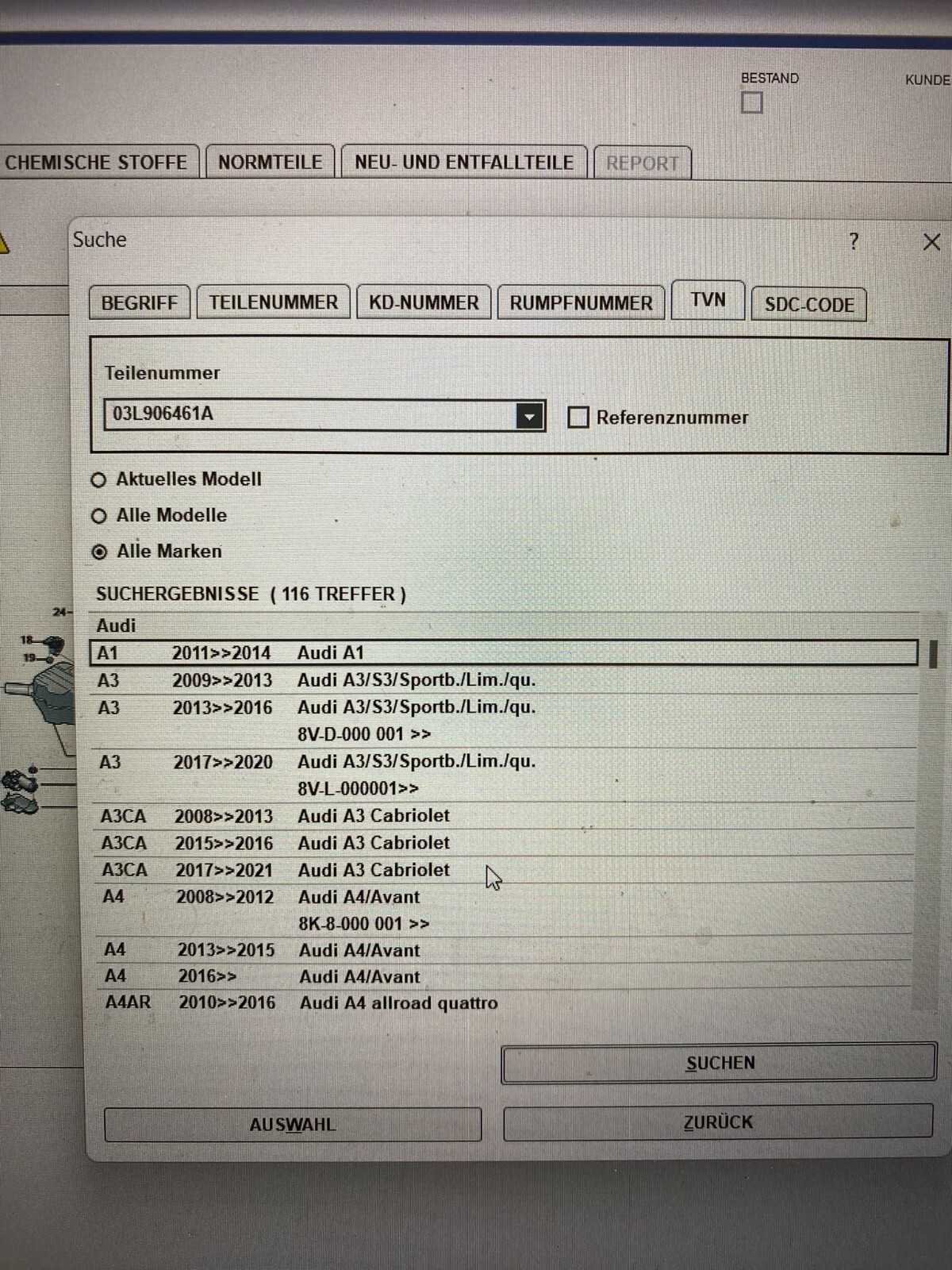 AUDI VW SKODA SEAT LUFTMASSENMESSER LUFTMENGENMESSER LMM TDI 03L906461A ORIG.NEU - Obrázek 10
