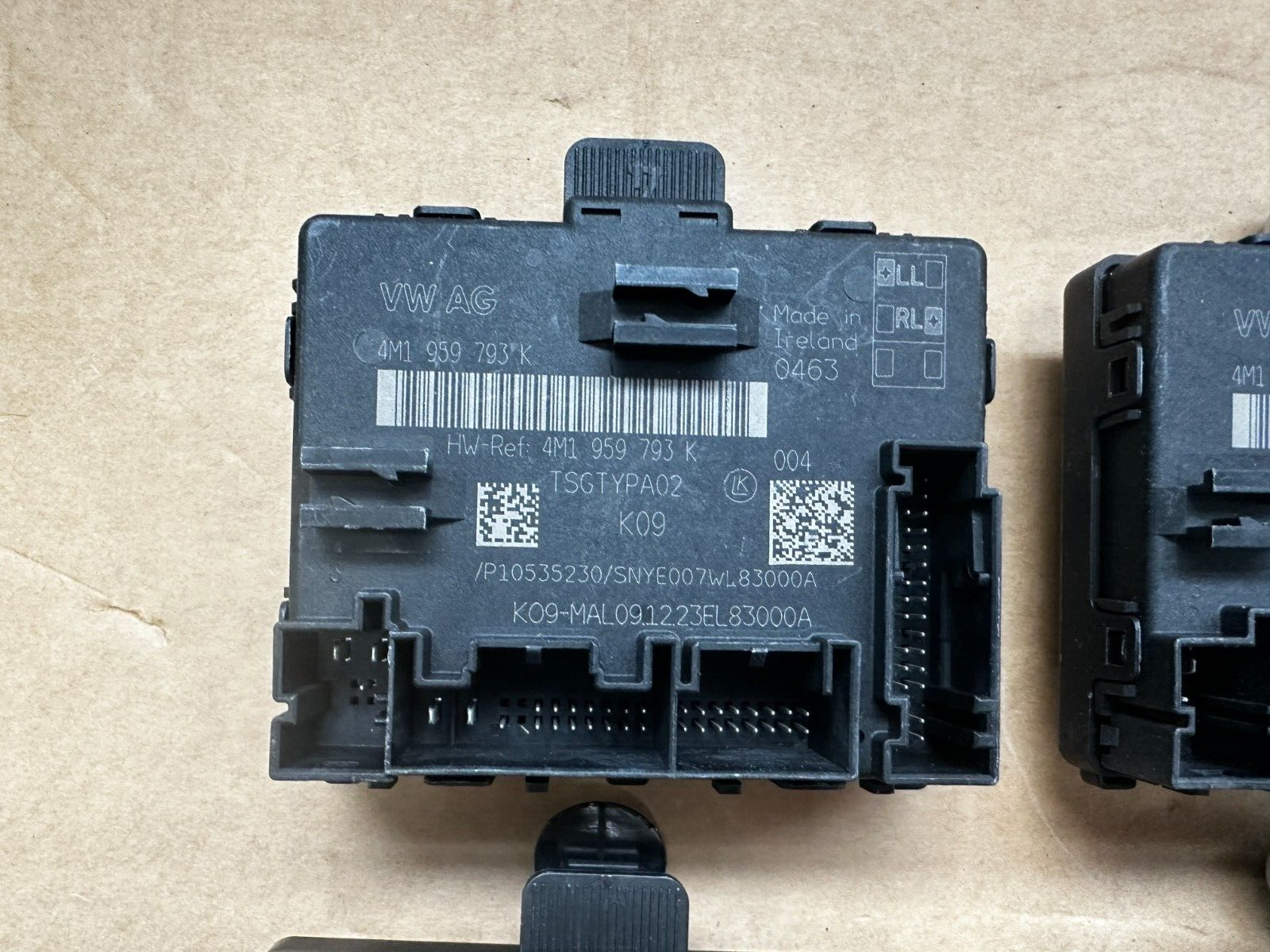 AUDI VW TÜRSTEUERGERÄT SATZ 4M1959792K 4M1959793K 4M1959795K 4M1959795K NEU ORIG - Obrázek 3