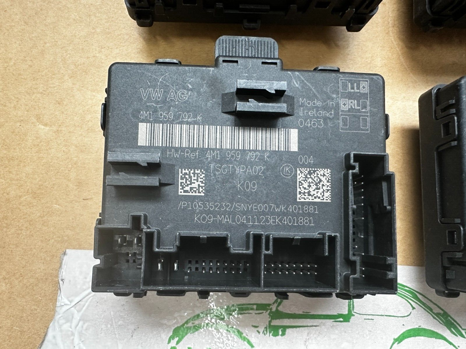 AUDI VW TÜRSTEUERGERÄT SATZ 4M1959792K 4M1959793K 4M1959795K 4M1959795K NEU ORIG - Obrázek 6