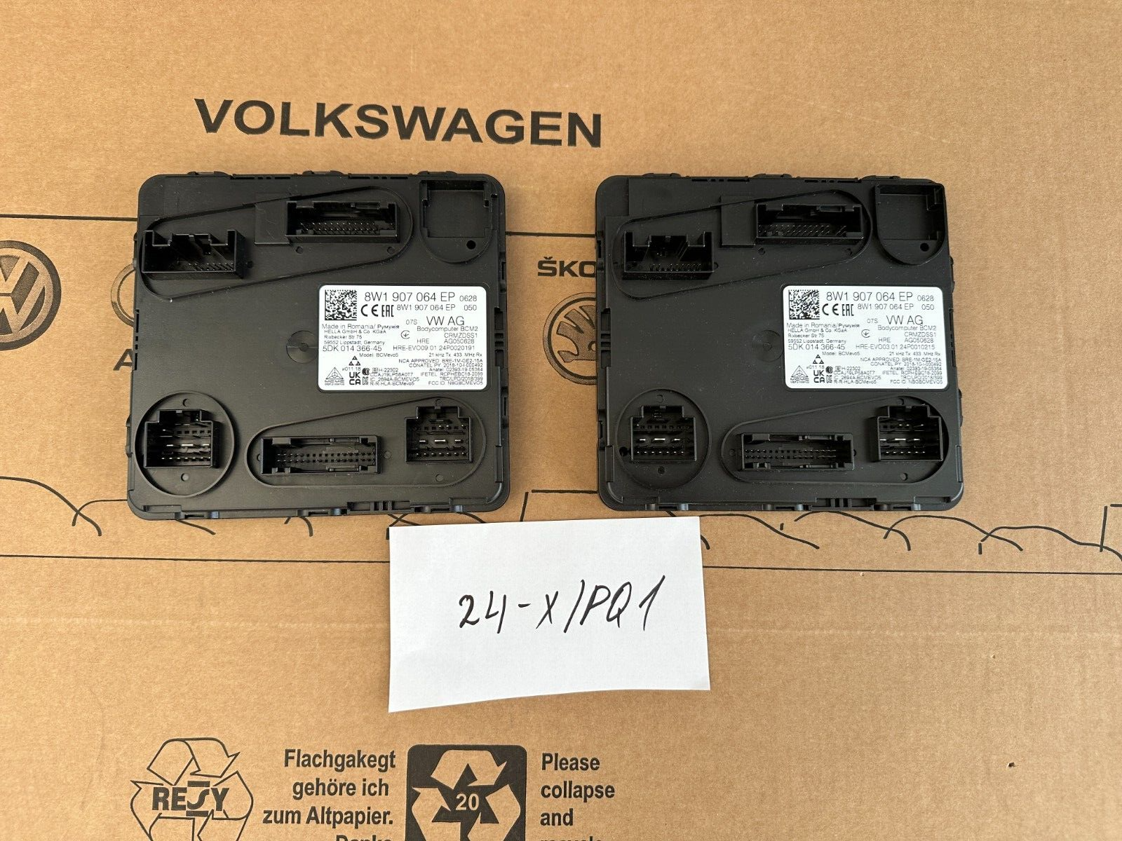 BCM AUDI A4 A5 Q7 Q8 E-TRON - BCM ZENTRAL STEUERGERÄT 8W1907064EP - Obrázek 17