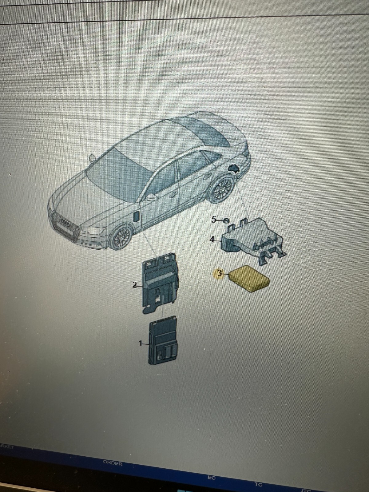 BCM AUDI A4 A5 Q7 Q8 E-TRON - BCM ZENTRAL STEUERGERÄT 8W1907064EP - Obrázek 20