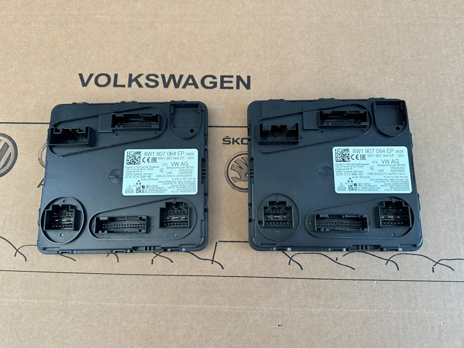 BCM AUDI A4 A5 Q7 Q8 E-TRON - BCM ZENTRAL STEUERGERÄT 8W1907064EP - 3 PCS IN BOX - Obrázek 15