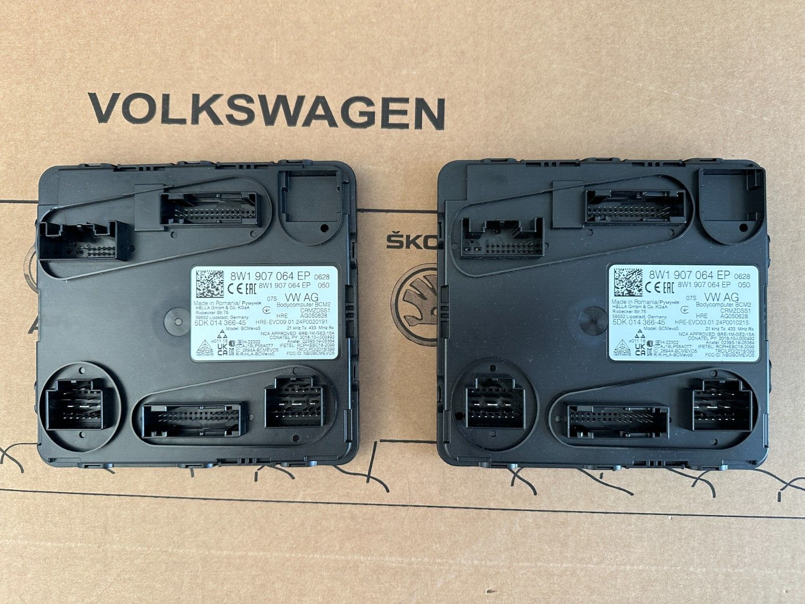 BCM AUDI A4 A5 Q7 Q8 E-TRON - BCM ZENTRAL STEUERGERÄT 8W1907064EP - 3 PCS IN BOX - Obrázek 16