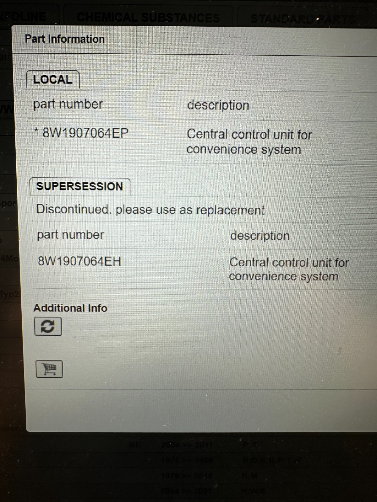 BCM AUDI A4 A5 Q7 Q8 E-TRON - BCM ZENTRAL STEUERGERÄT 8W1907064EP - 3 PCS IN BOX - Obrázek 18