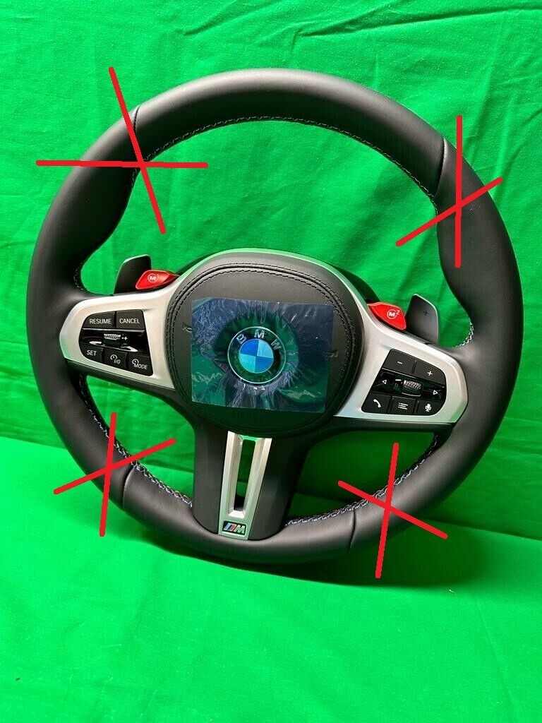 BMW LENKRAD BAG BMW G30/G31 BAG LEDER 310579878N77-AB , 310579878N77AB NEU