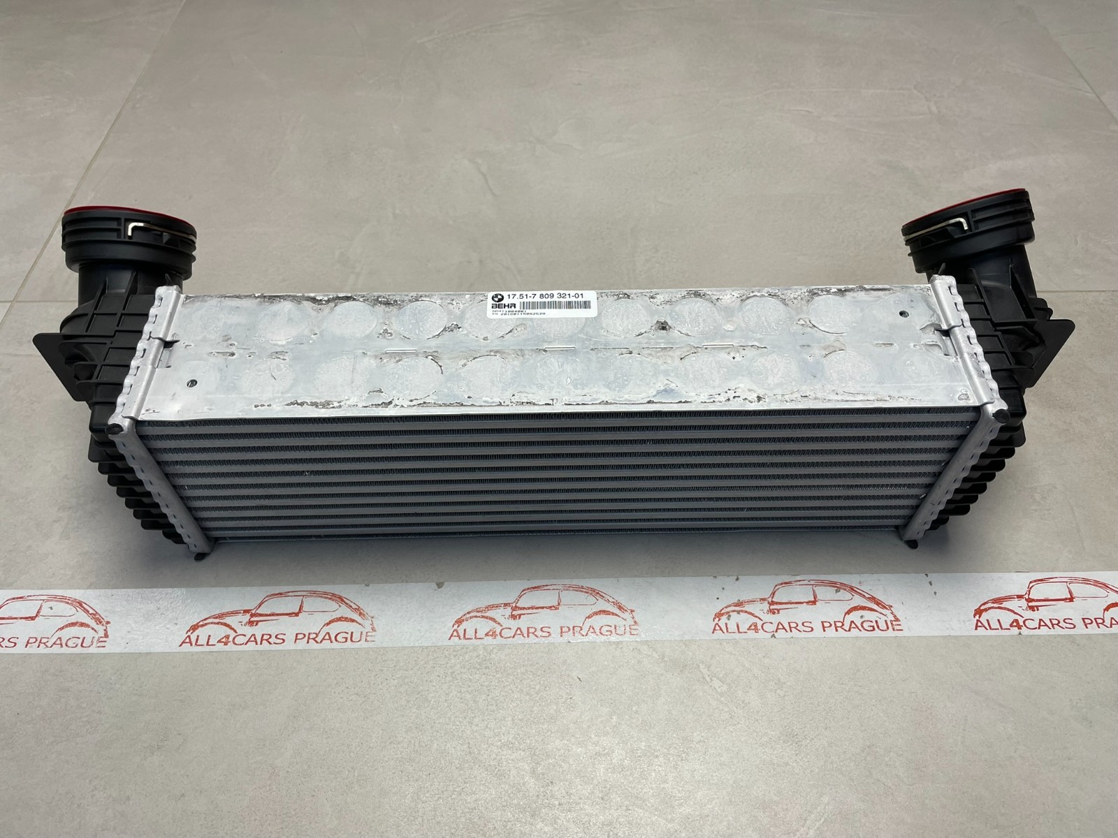 BMW X5 ,X6 E70,E70,F15,E71,F16 LADELUFTKÜHLER 7809321 , 17517809321-01 NEU ORIG - Obrázek 6