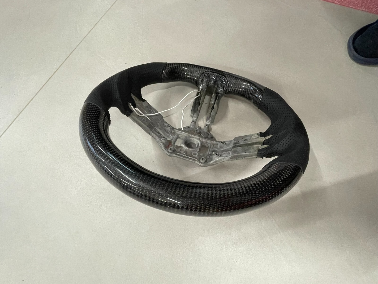 CARBON LENKRAD FÜR MERCEDES BENZ SPORT AMG LEERES RAHMEN INDIVIDUELLE PRODUKT - Obrázek 17