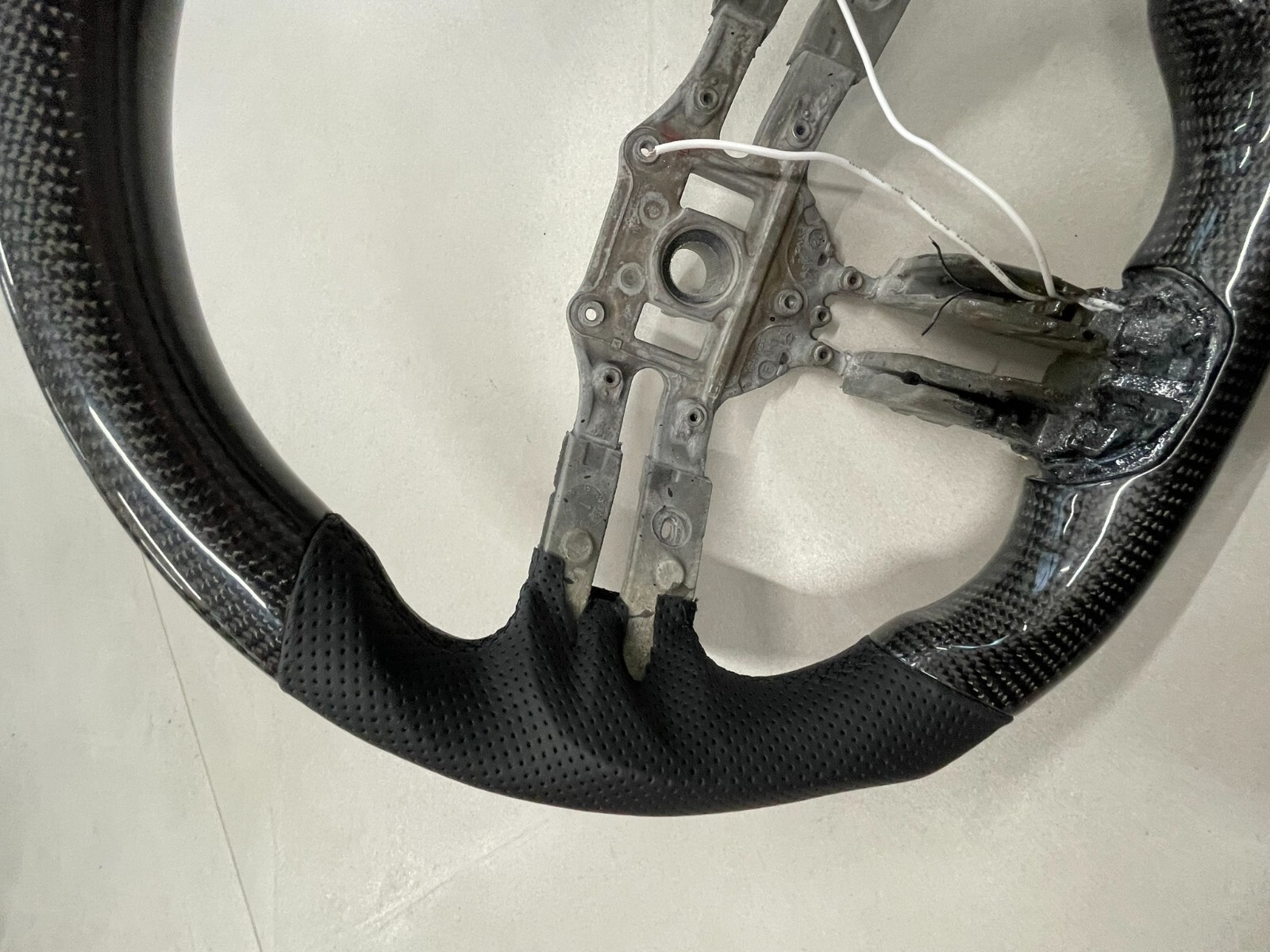 CARBON LENKRAD FÜR MERCEDES BENZ SPORT AMG LEERES RAHMEN INDIVIDUELLE PRODUKT - Obrázek 19