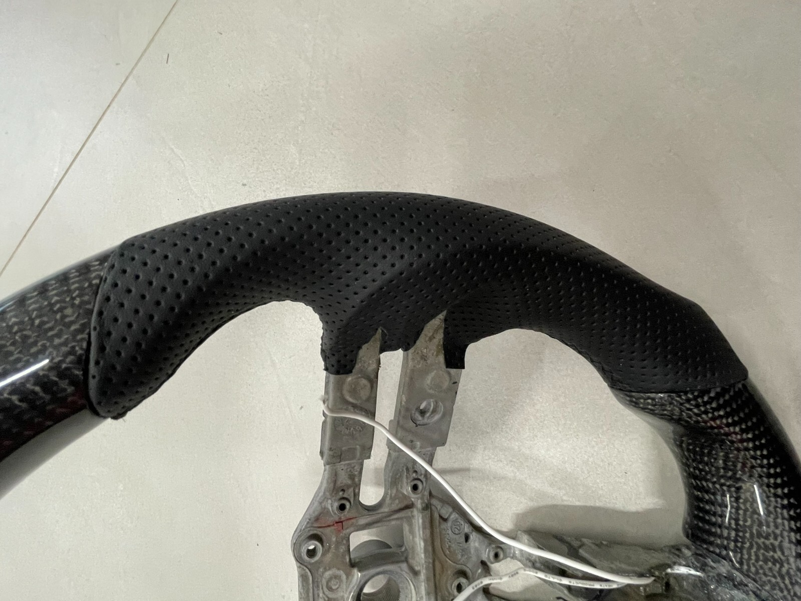 CARBON LENKRAD FÜR MERCEDES BENZ SPORT AMG LEERES RAHMEN INDIVIDUELLE PRODUKT - Obrázek 3