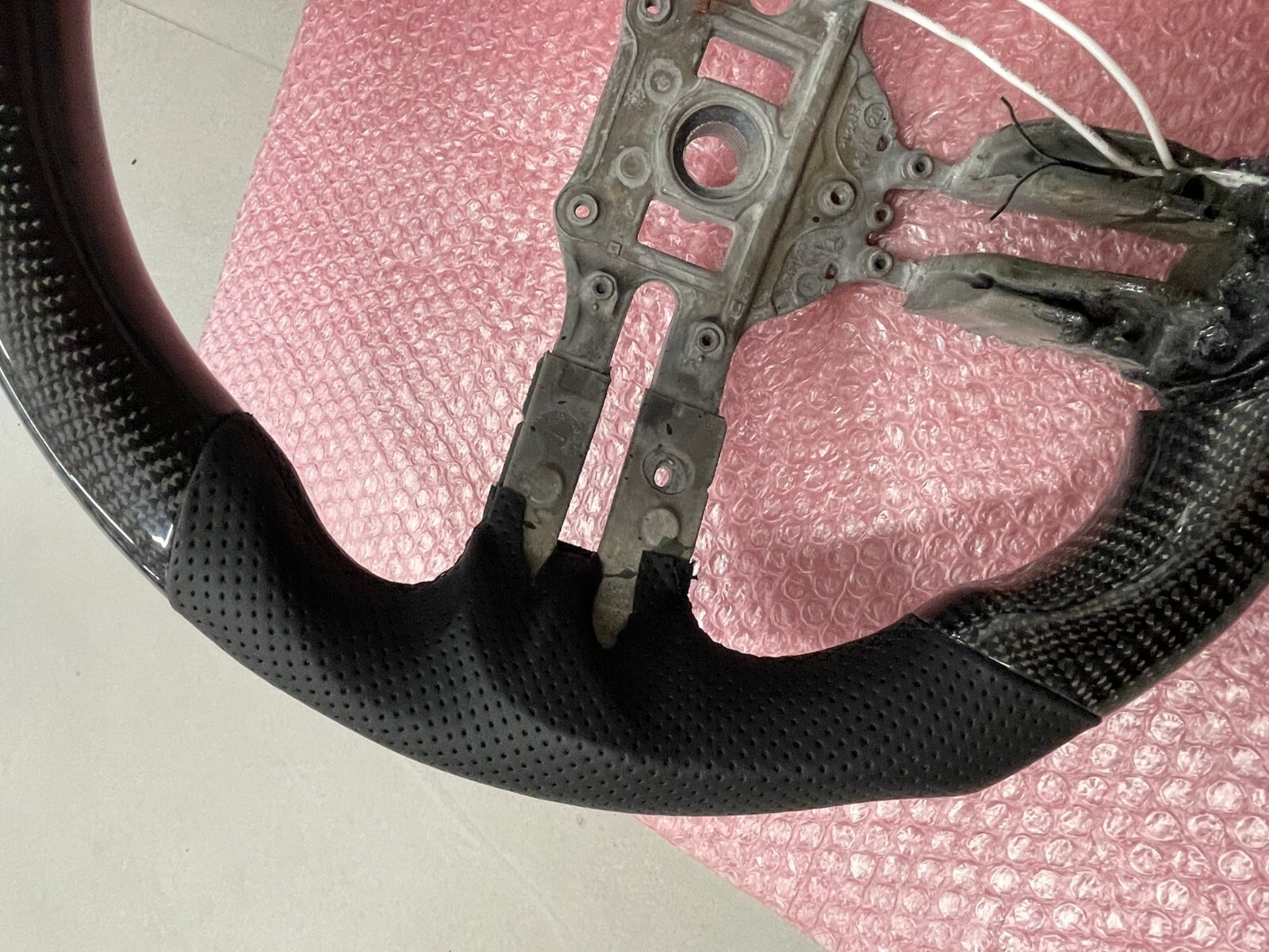 CARBON LENKRAD FÜR MERCEDES BENZ SPORT AMG LEERES RAHMEN INDIVIDUELLE PRODUKT - Obrázek 22