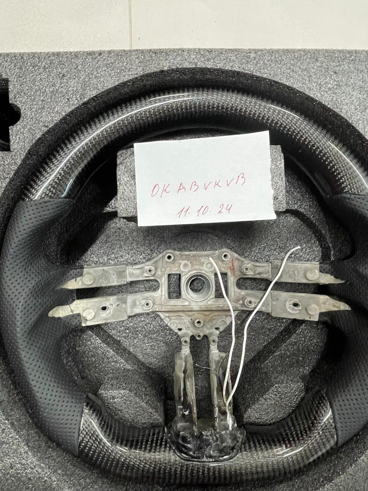 CARBON LENKRAD FÜR MERCEDES BENZ SPORT AMG LEERES RAHMEN INDIVIDUELLE PRODUKT - Obrázek 25