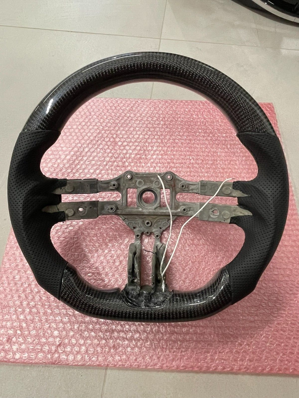 CARBON LENKRAD FÜR MERCEDES BENZ SPORT AMG LEERES RAHMEN INDIVIDUELLE PRODUKT - Obrázek 6