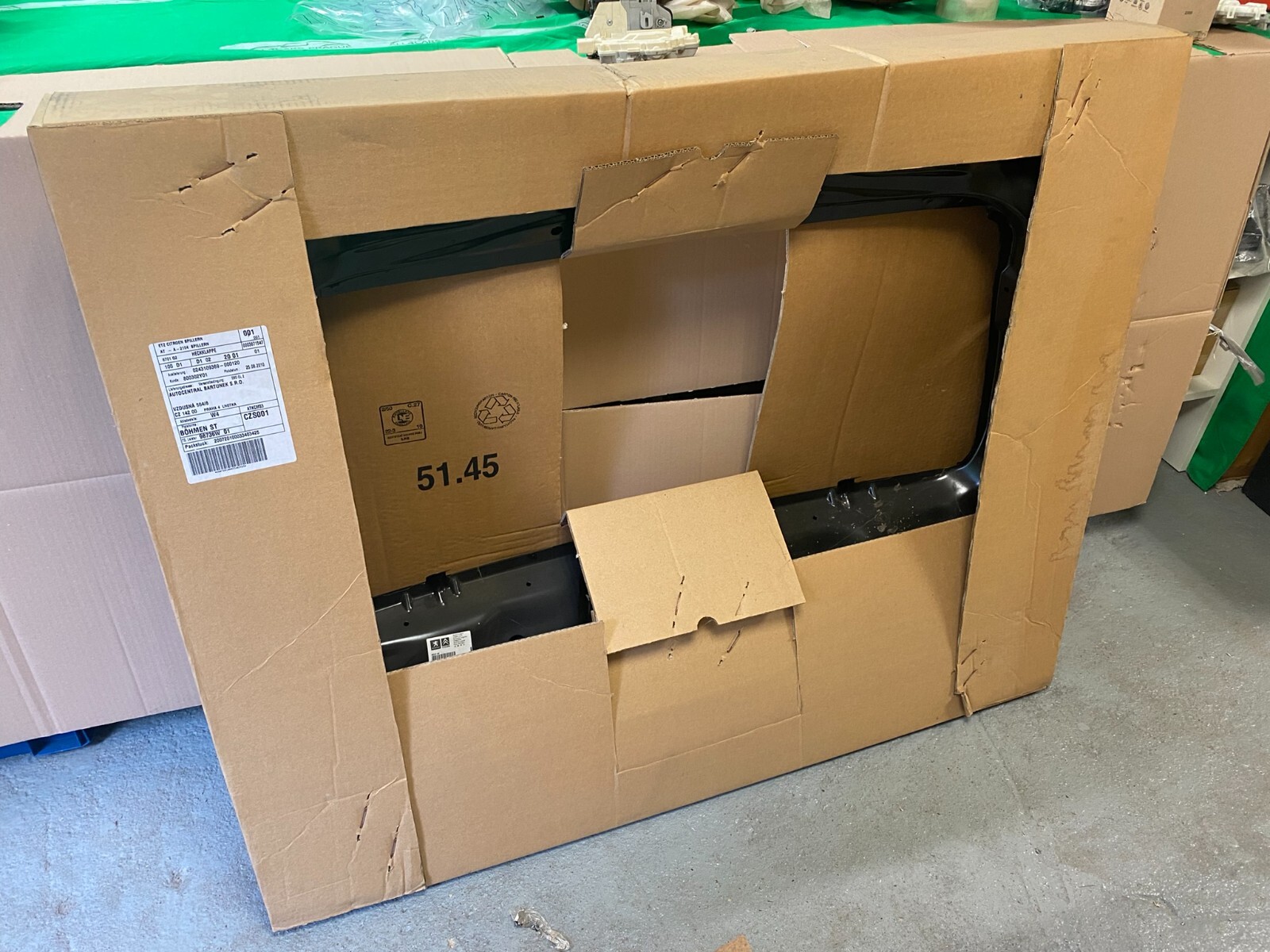 CITROËN C3 HECKKLAPPE 8701Q2 COUVERCLE DE PORTE ARRIÈRE CITROEN C3 ORIG. NEW !! - Obrázek 4