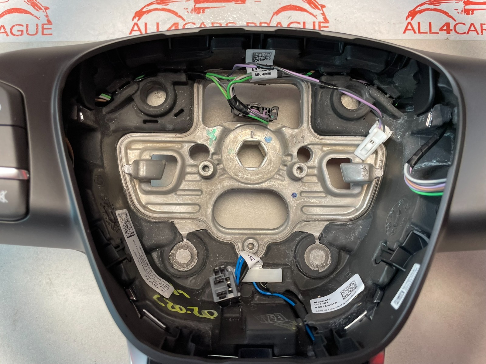 FORD FOCUS ST-LINE SPORTLENKRAD ABGEFLACHT 21816000129 - KX7J3600MC31FQ NEW OE! - Obrázek 6