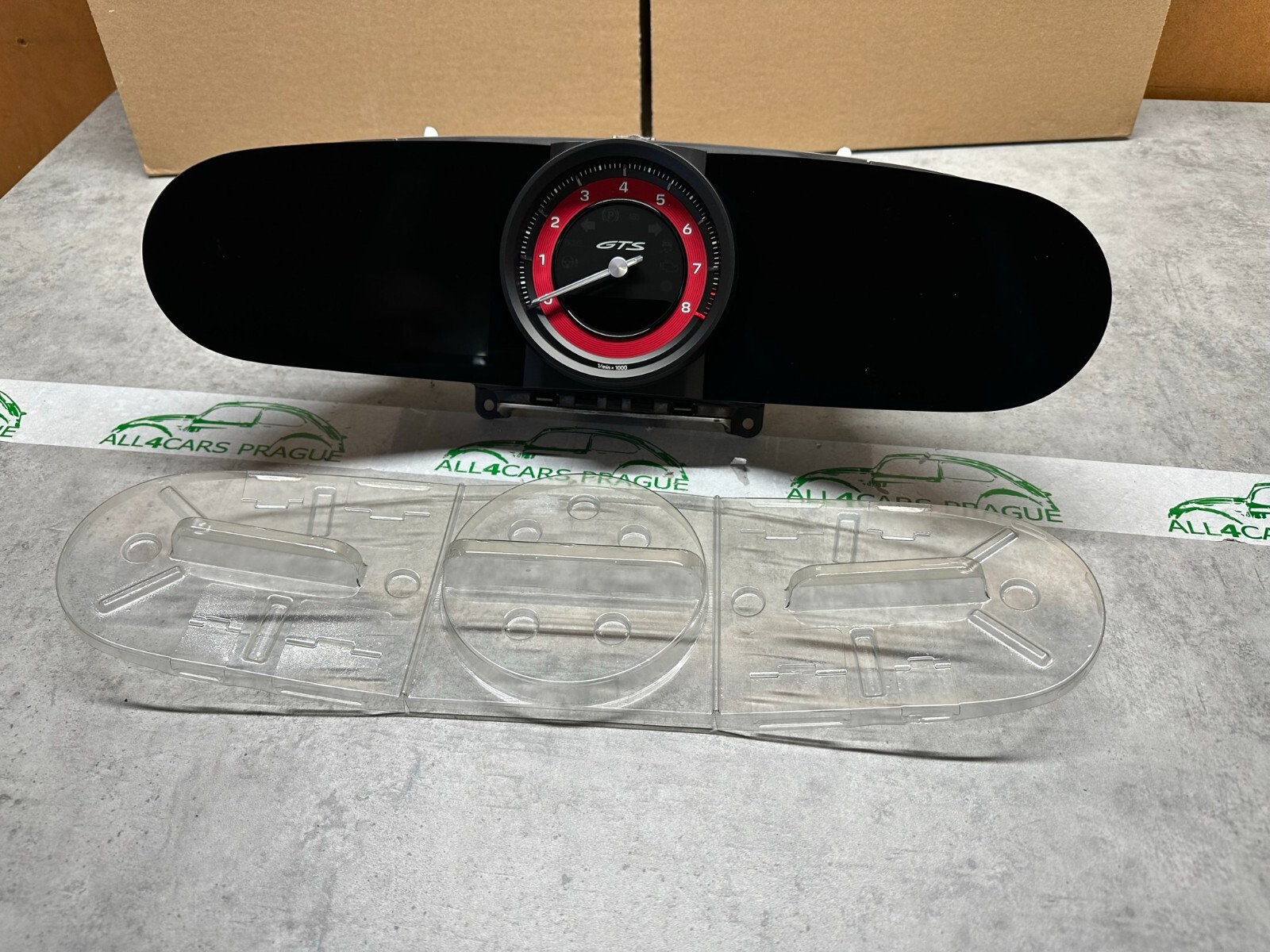 KOMBIINSTRUMENT VIRTUAL COCKPIT PORSCHE 992 GTS 992920950D ROT / RED NEU - 0 KM!