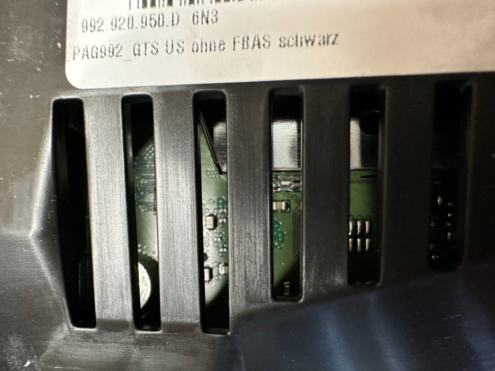 KOMBIINSTRUMENT VIRTUAL COCKPIT PORSCHE 992 GTS 992920950D SCHWARZ NEU - 0 KM! - Obrázek 18