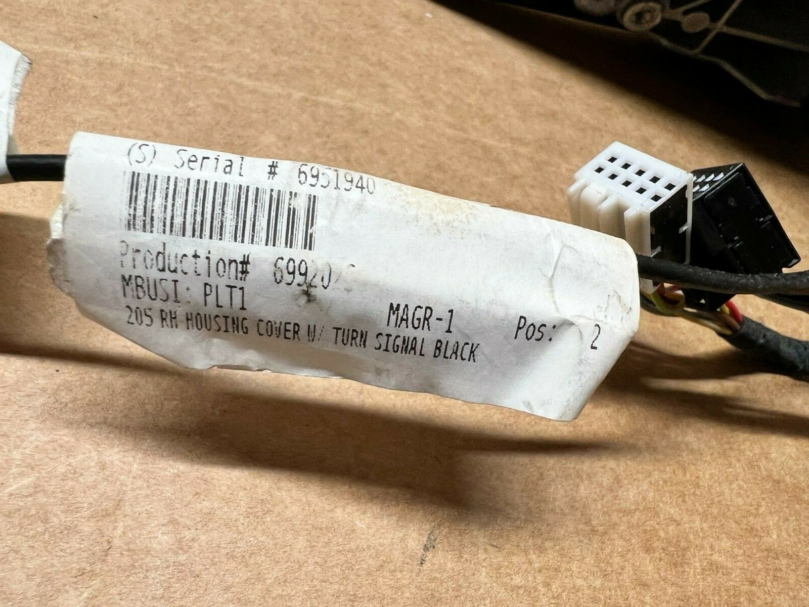 MERCEDES AUßENSPIEGEL SPIEGEL MIT TOTEM WINKEL A2058103416 ORIGINAL!!! 2 - Obrázek 8