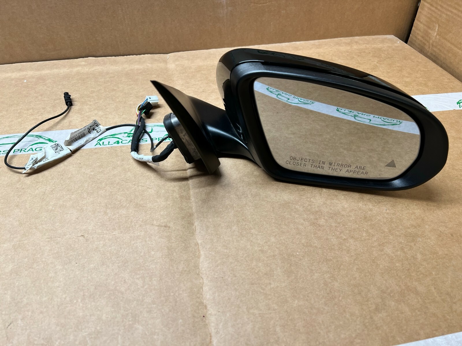 MERCEDES AUßENSPIEGEL SPIEGEL MIT TOTEM WINKEL A2058103416 ORIGINAL!!! 2