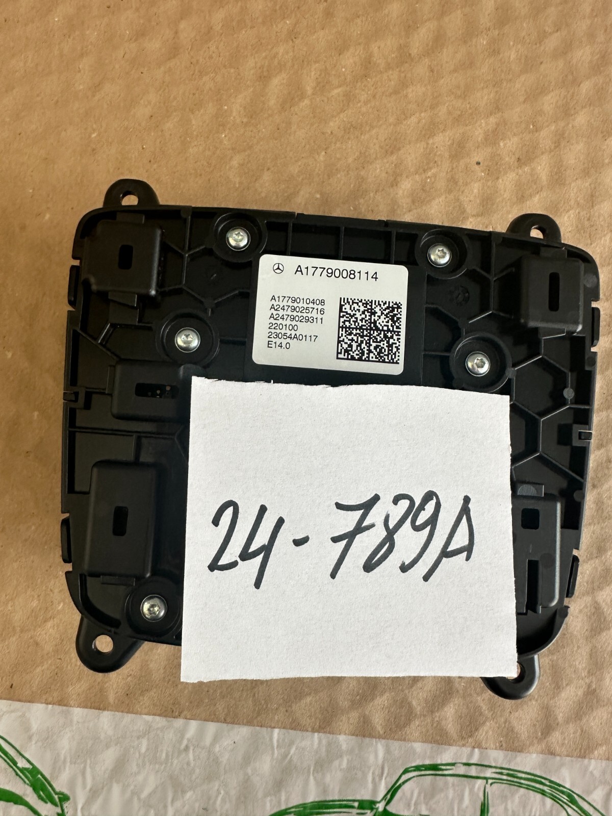 MERCEDES BENZ A-KLASS TOUCHPAD A1779008114 TOUCHPAD CONTROLER ORIG. FAST NEU! - Obrázek 10