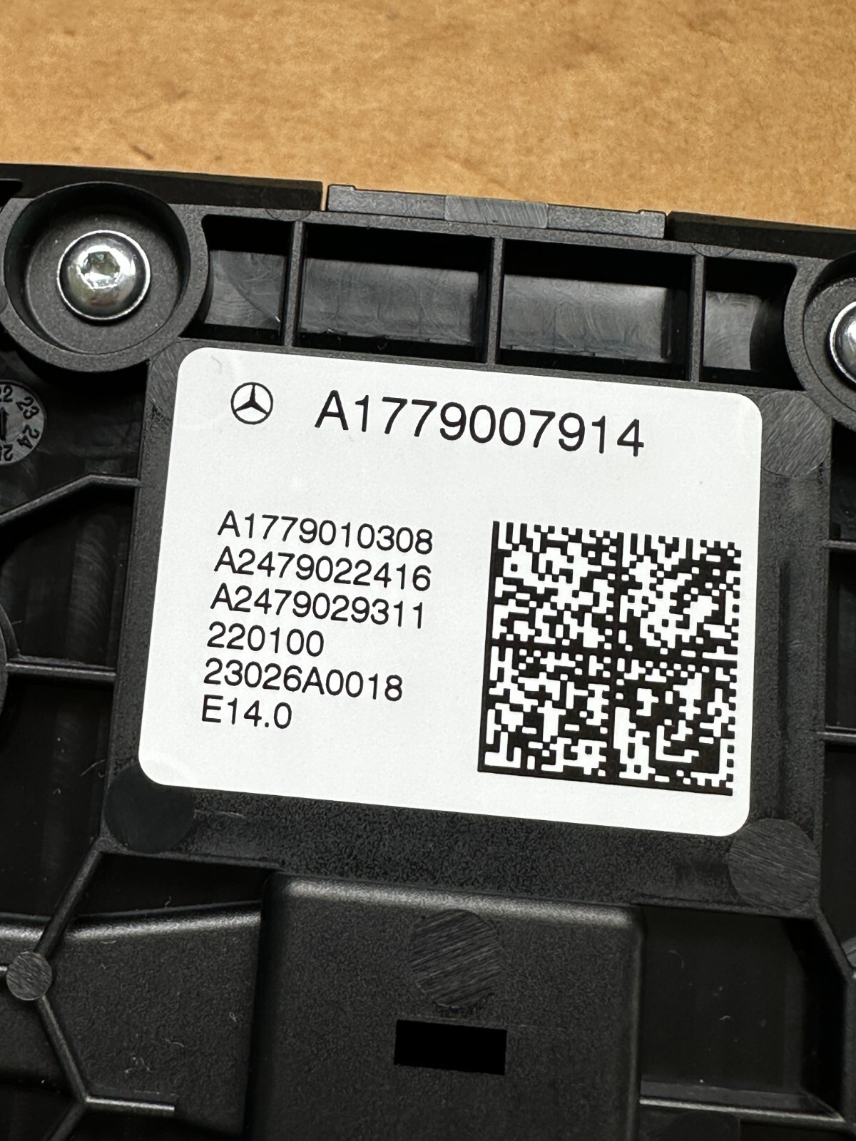 MERCEDES BENZ A-KLASS TOUCHPAD CONTROL A1779007914 ORIG. FAST NEU - Obrázek 14