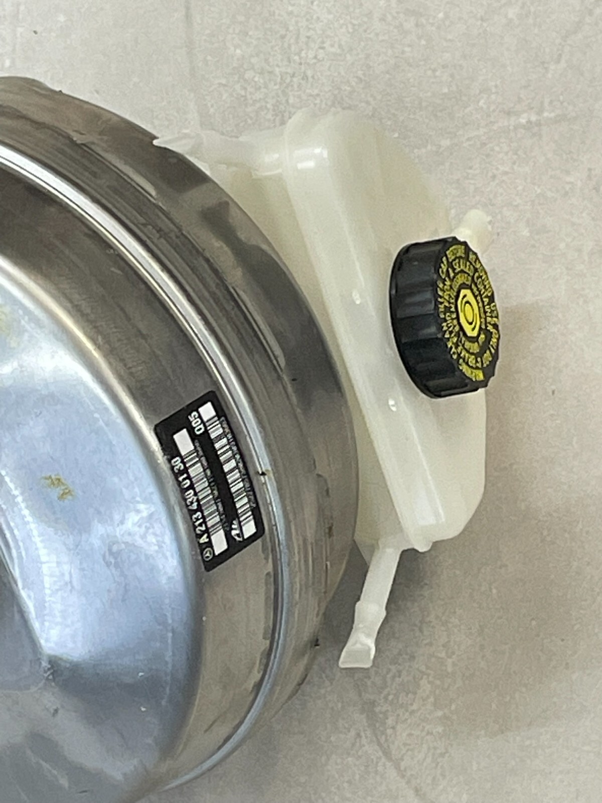 MERCEDES-BENZ BREMSKRAFTVERSTÄRKER SERVO A2134300130 DEMONT FROM NEW TEST CAR - Obrázek 5