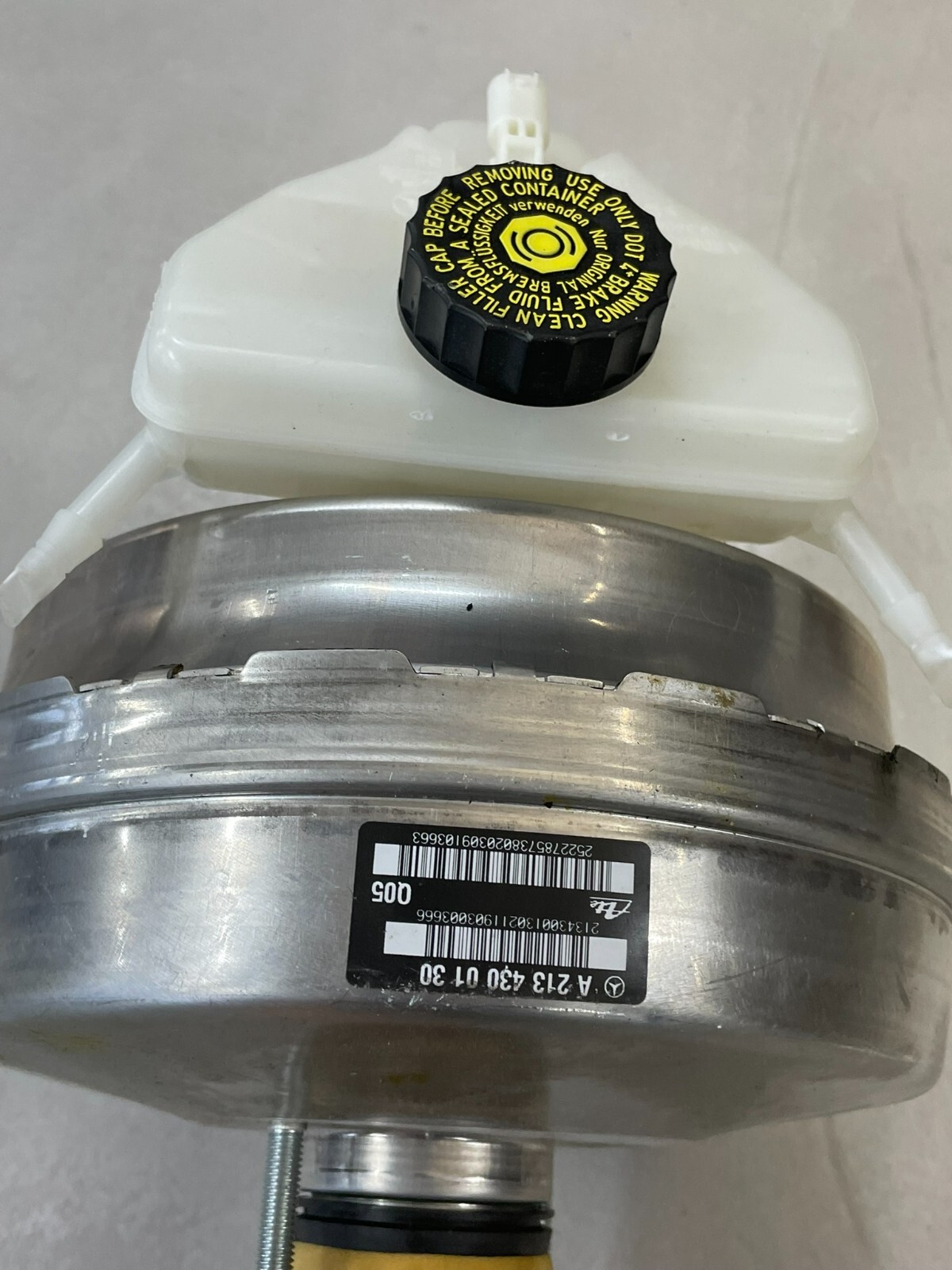 MERCEDES-BENZ BREMSKRAFTVERSTÄRKER SERVO A2134300130 DEMONT FROM NEW TEST CAR - Obrázek 7