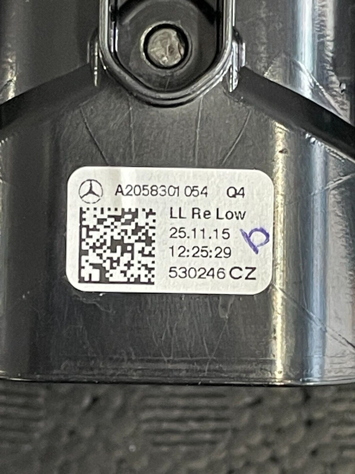 MERCEDES-BENZ C A205 GLC X253 RIGHT DASHBOARD AIR INTAKE GRILLE A2058301054 TEST - Obrázek 3