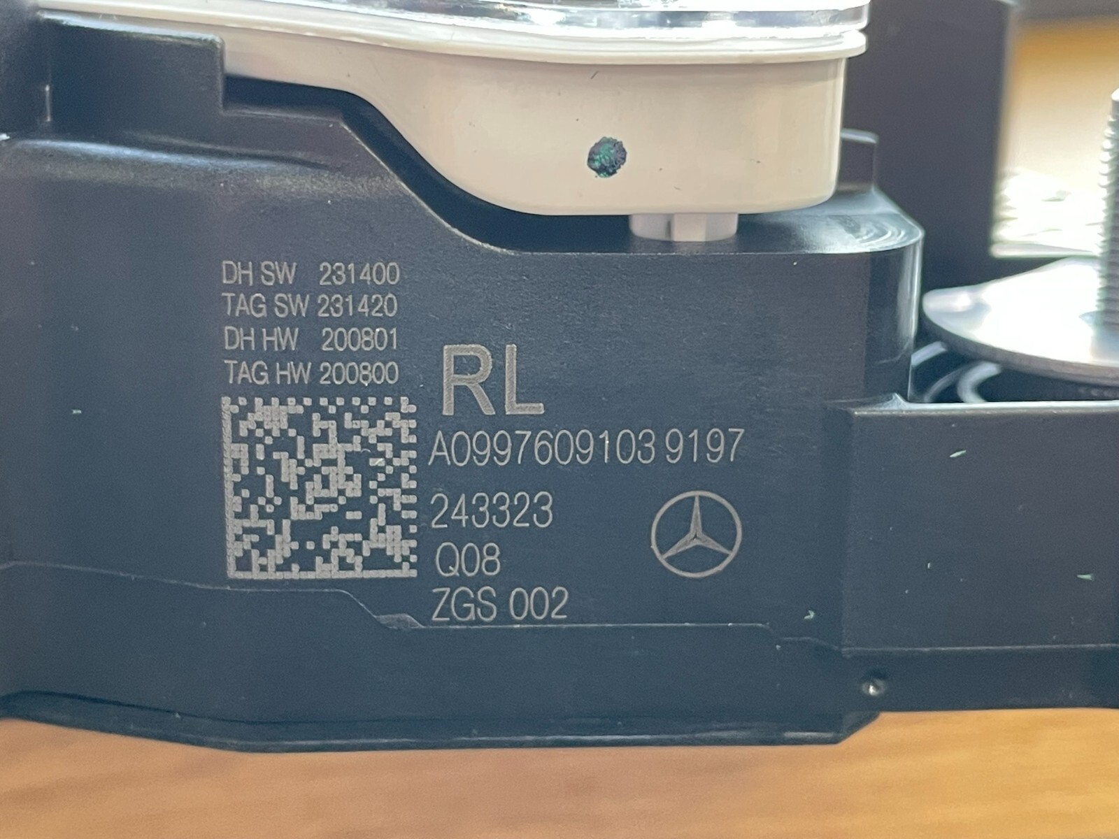 MERCEDES-BENZ S / EQS TÜRAUßENGRIFF HINTEN LINKS A0997609103 9197 SCHWARZ NEU - Obrázek 11