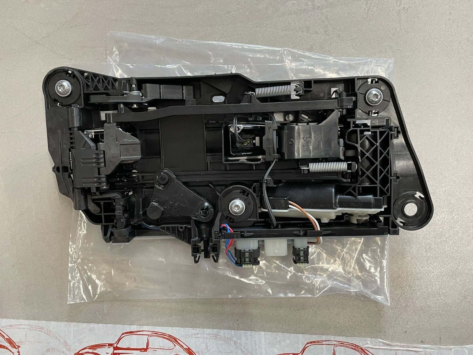 MERCEDES-BENZ S / EQS TÜRAUßENGRIFF HINTEN LINKS A0997609103 9197 SCHWARZ NEU - Obrázek 10