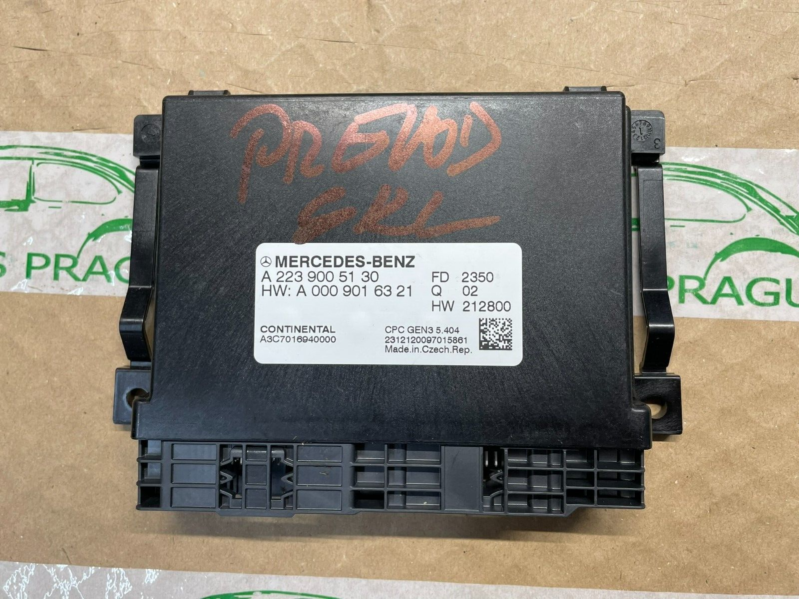 MERCEDES-BENZ W223 ANTRIEBSSTEUERGERÄT ANTRIEBSSTRANG A2239005130 dem v Test Car - Obrázek 5