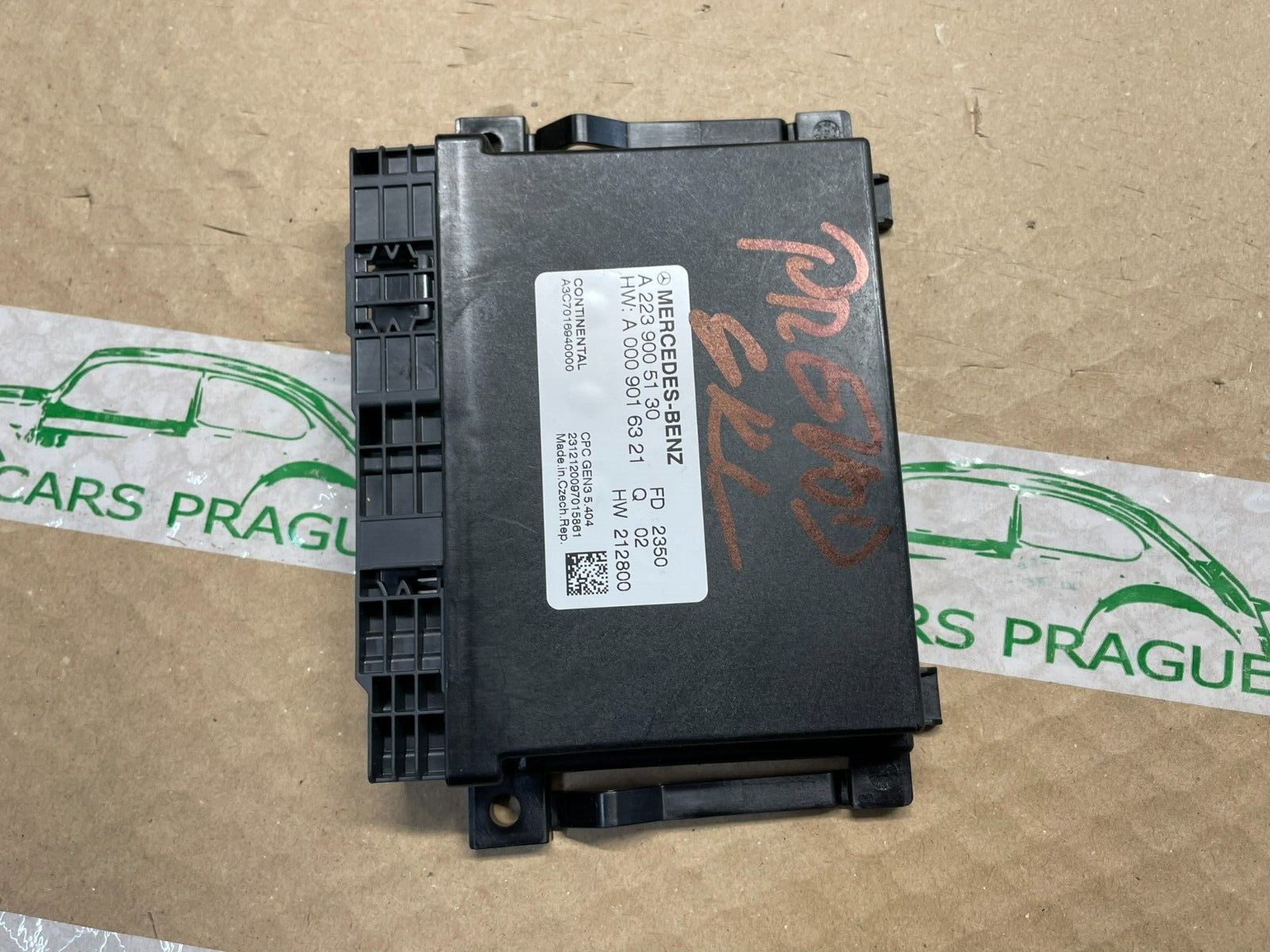 MERCEDES-BENZ W223 ANTRIEBSSTEUERGERÄT ANTRIEBSSTRANG A2239005130 dem v Test Car - Obrázek 6