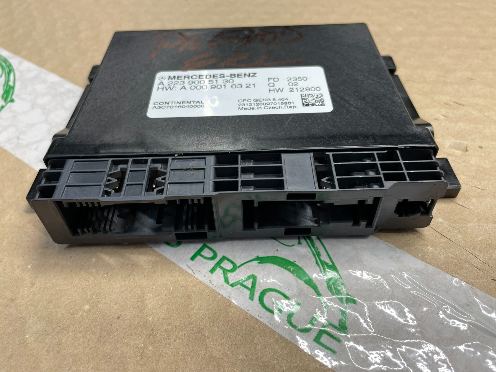 MERCEDES-BENZ W223 ANTRIEBSSTEUERGERÄT ANTRIEBSSTRANG A2239005130 dem v Test Car - Obrázek 9