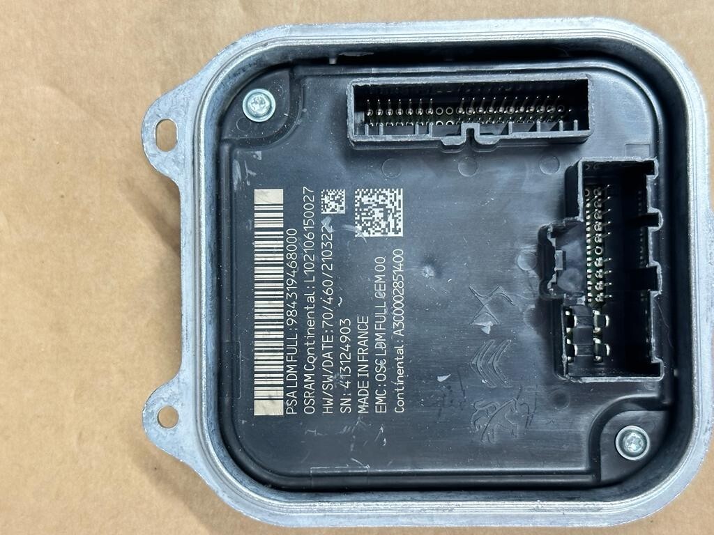PEUGOT CITROEN SCHEINWERFER STEUERGERÄT LED-MODUL 984319468000 ORIGINAL NEU - Obrázek 11