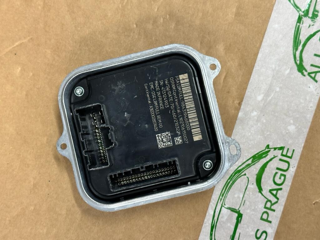 PEUGOT CITROEN SCHEINWERFER STEUERGERÄT LED-MODUL 984319468000 ORIGINAL NEU - Obrázek 12