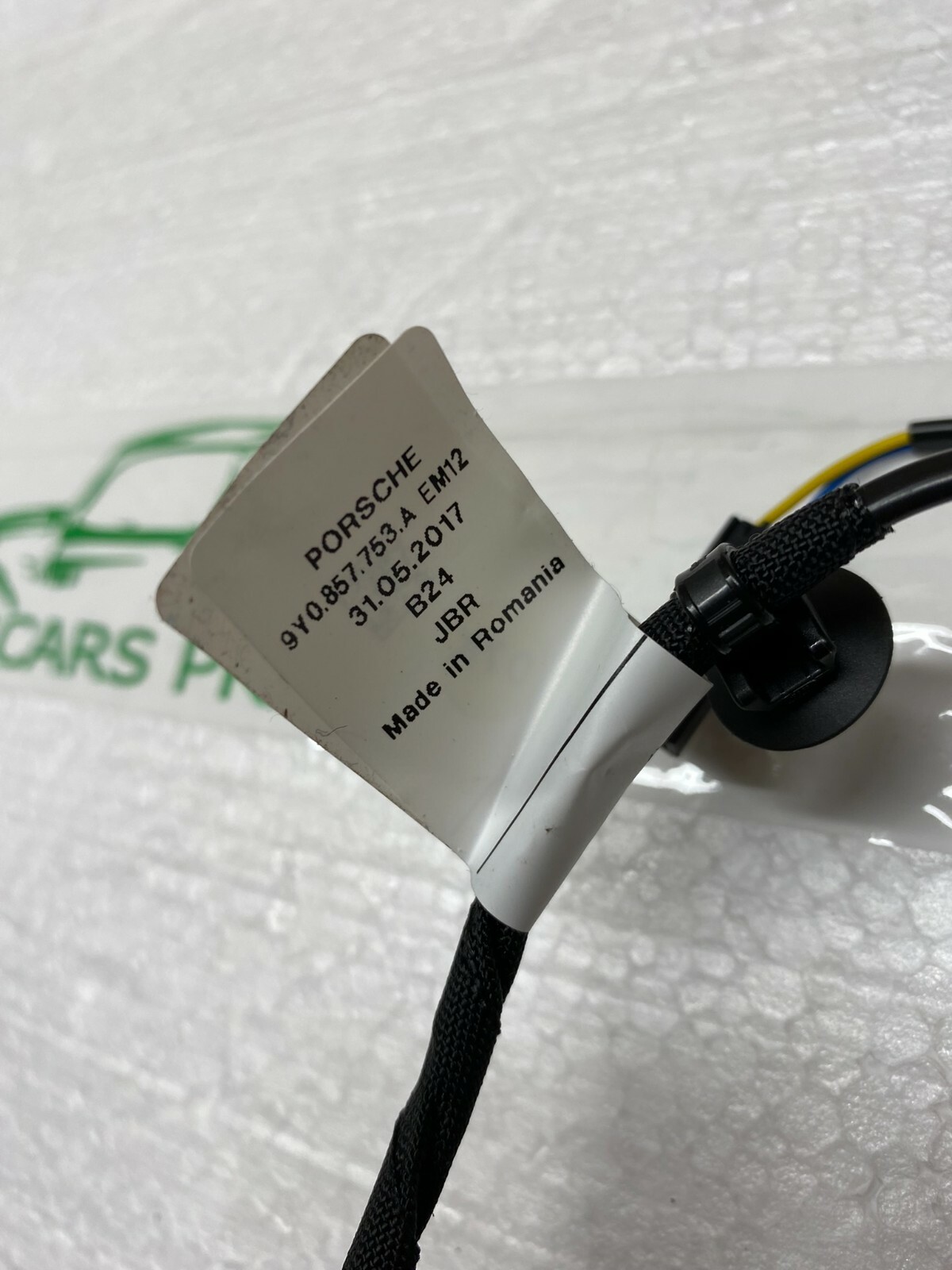 PORSCHE CAYENNE PY GURTSCHLOSS SICHERHEITSGURT 9Y0857753A ORIG.NEU!! - Obrázek 4