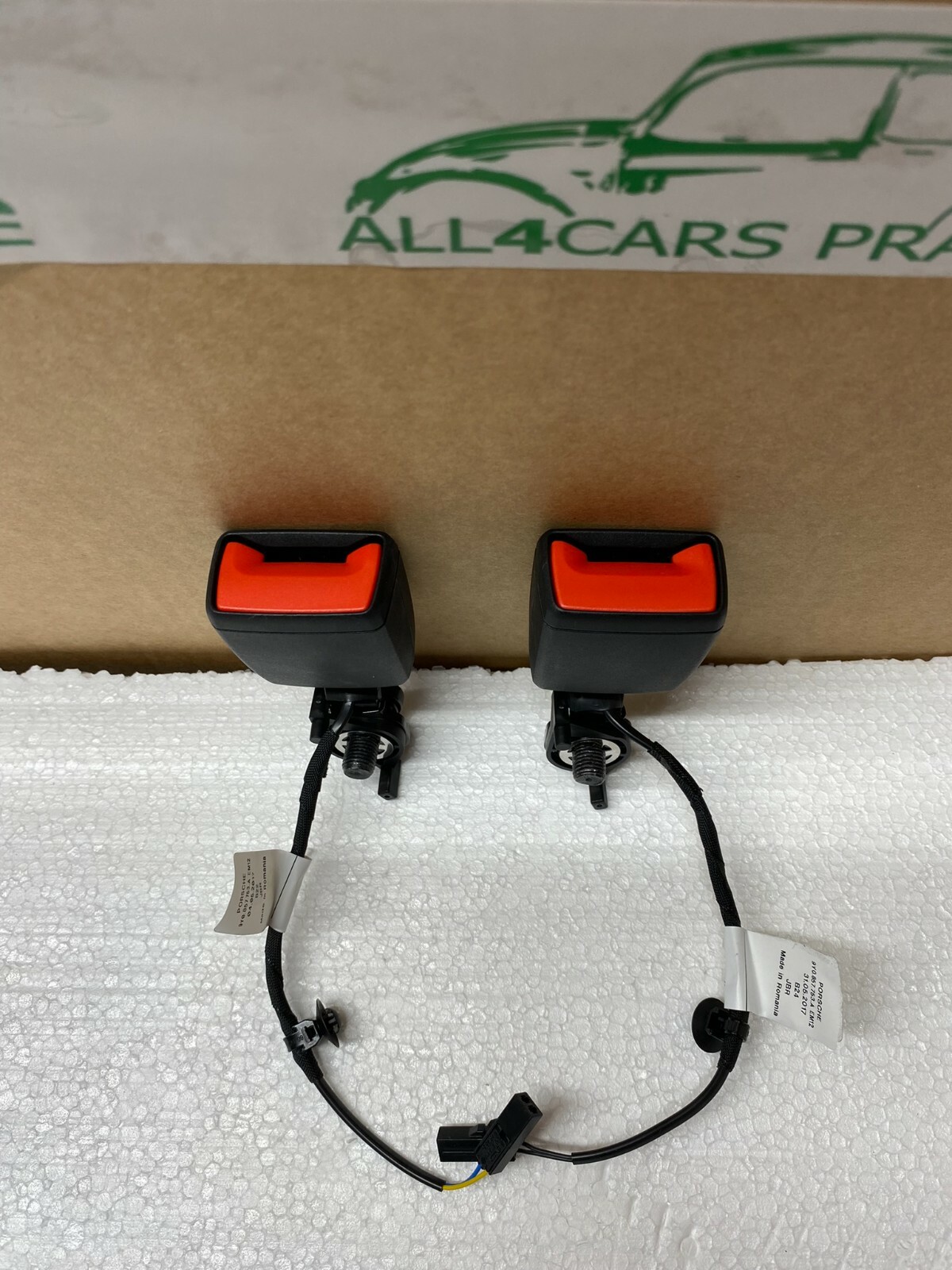 PORSCHE CAYENNE PY GURTSCHLOSS SICHERHEITSGURT 9Y0857753A ORIG.NEU!! - Obrázek 7