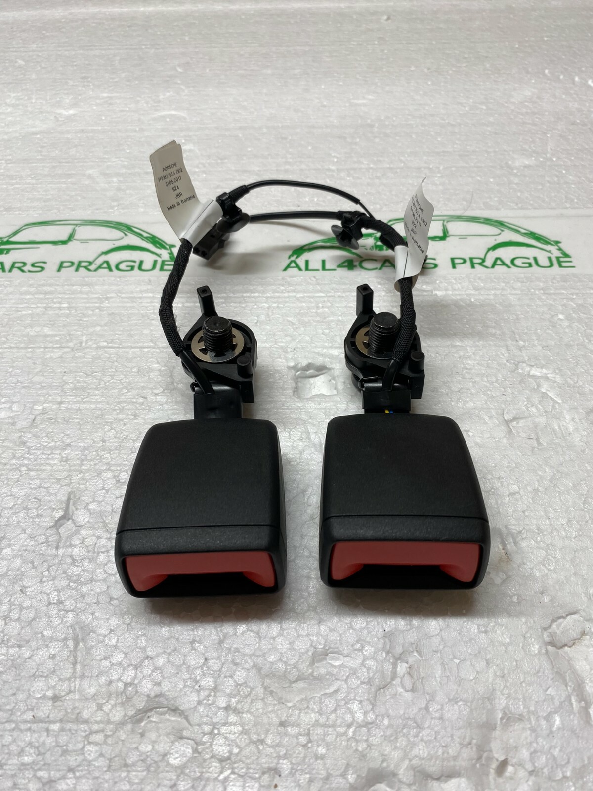 PORSCHE CAYENNE PY GURTSCHLOSS SICHERHEITSGURT 9Y0857753A ORIG.NEU!!