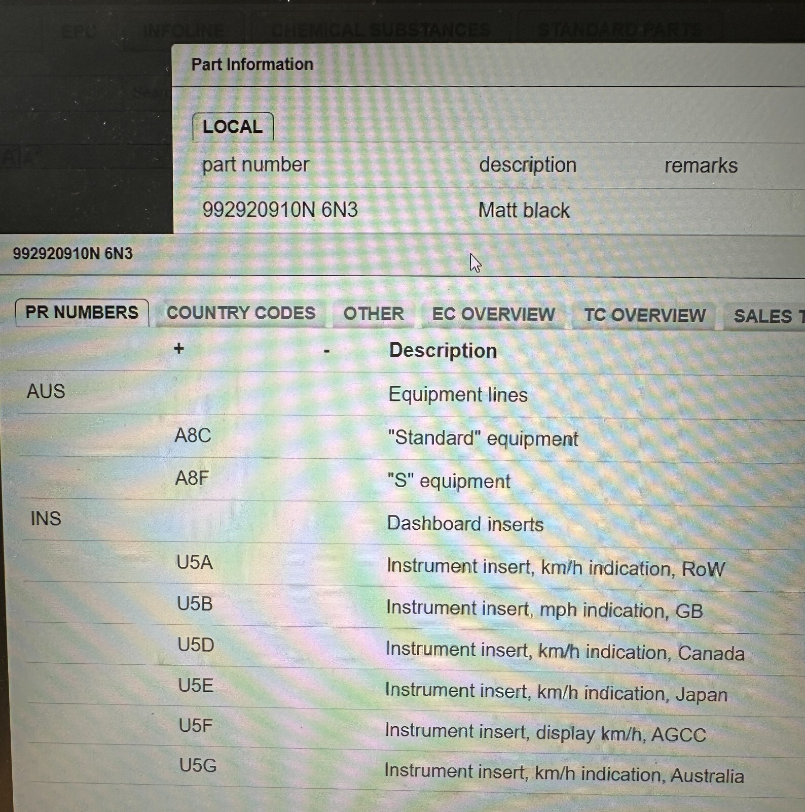 PORSCHE KOMBIINSTRUMENT VIRTUAL COCKPIT PORSCHE 911 CARRERA 992920910N NEU-0 KM! - Obrázek 22
