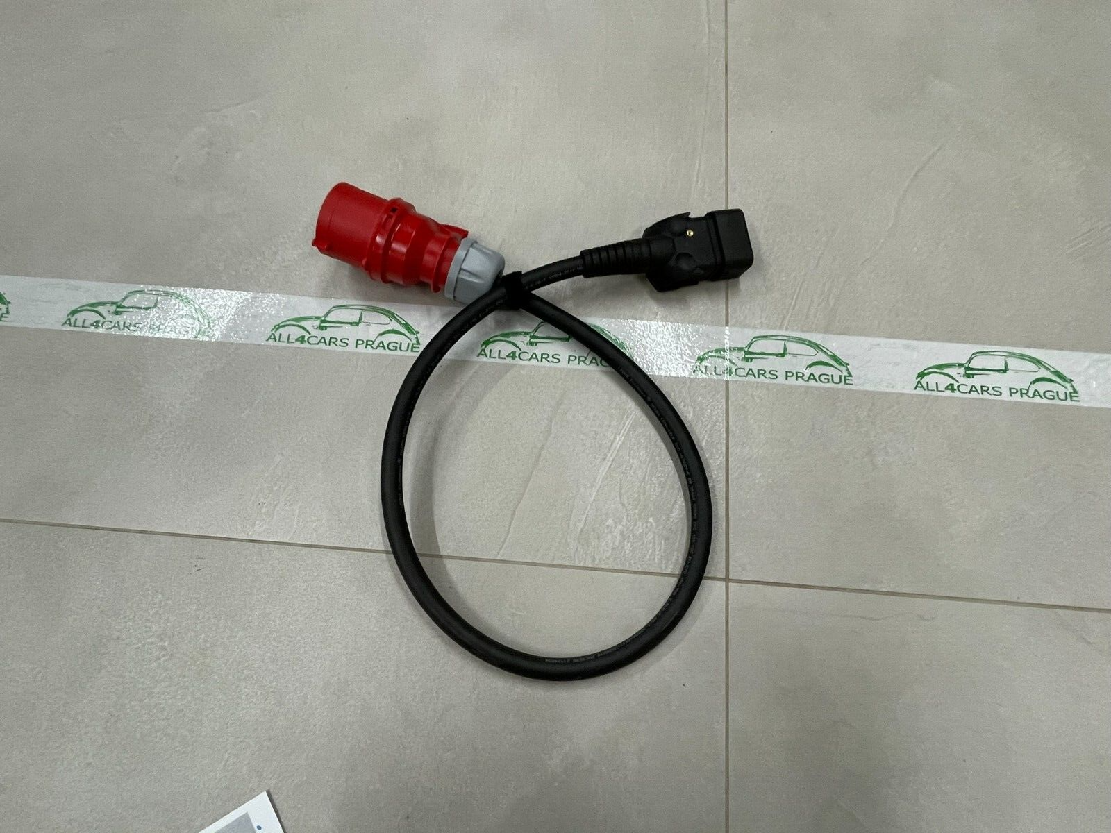 PORSCHE LADEKABEL FÜR NETZSTECKDOSE CEE 32A 3P 900MM GERADE 7PP971678GK ORIG.NEU - Obrázek 11