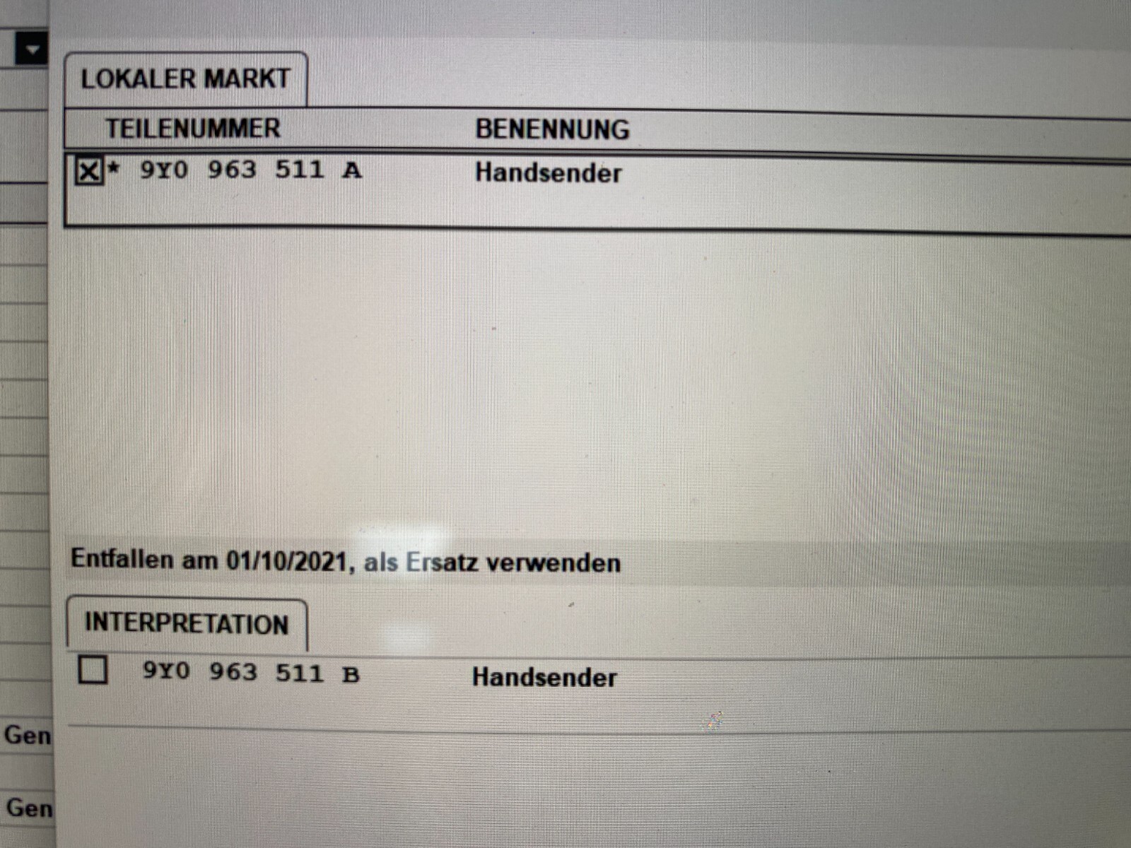 PORSCHE PANAMERA CAYENNE ... STANDHEIZUNG HANDSENDER WEBASTO 9Y0963511A FAST NEU - Obrázek 17